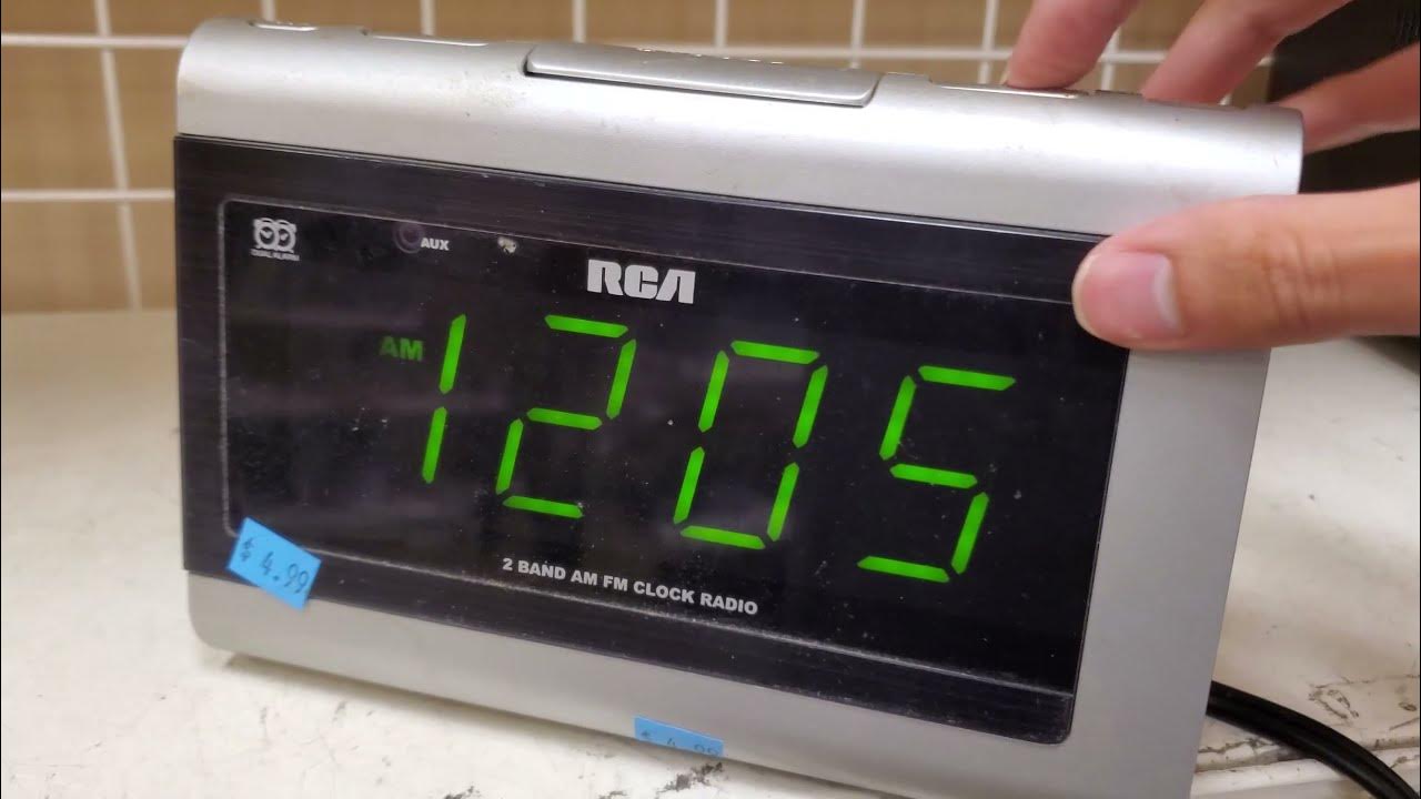 RCA RP5420A Clock Radio YouTube