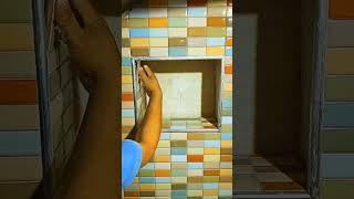 How To Install Ceramic Tiles For A Shower Niche