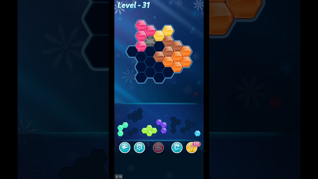 BLOCK HEXA PUZZLE LEVEL 31 ANSWERS VARIETY B LEVEL PACK SOLVED YouTube