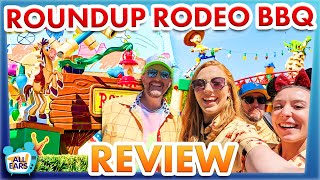 We Ate At Disney World's Newest Restaurant --Roundup Rodeo BBQ