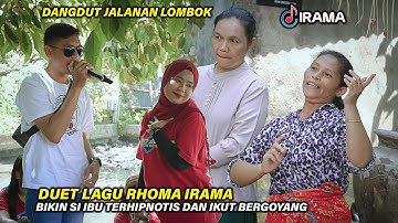 SI IBU TERHIPNOTIS LAGU RHOMA IRAMA CUMA KAMU DUET NIA DIRGHA Feat RIAN MODJOE IRAMA DOPANG