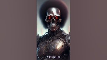 AI turn Terminator into Afro Art