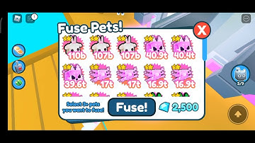 What happens when you fuse 3 Easter Bunnies? (Pet Simulator X)