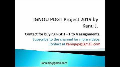Para 1.4 | IGNOU PGDT-5 Project translation for session 2019 #ignou #pgdt5 #translation