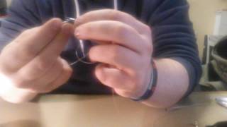 How to tie a basic shore fishing rig for conger eel