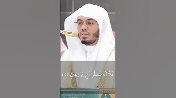 سورة التكاثر   بصوت الشيخ ياسر الدوسري  #قران #quran #سورة #ياسر_الدوسري