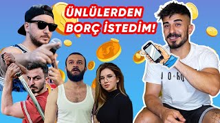 ÜNLÜLERDEN BORÇ PARA İSTEDİM! 7000 TL - Deli mi ne? Aykut Elmas Anıl Piyancı Ece Mumay Semih Uyulgan