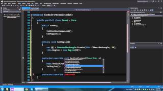 C# - Form region from a GraphicsPath