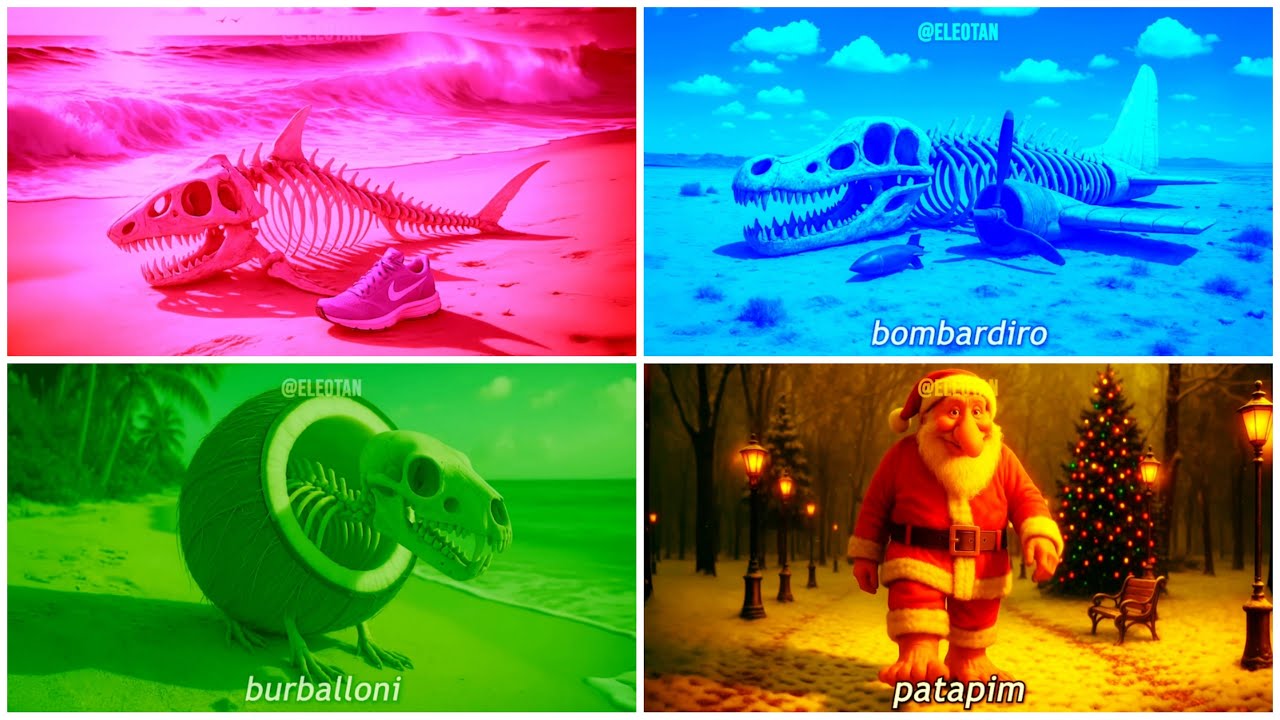 ITALIAN BRAINROT EXE 4 COLORS 4 MUSIC🎧#ItalianBrainrot  #TungTungTung #TralaleroTralala #lyrics