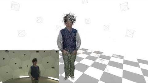 Point Cloud Data from the CMU Panoptic Studio (171026_pose1)