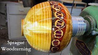 Woodturning - The Walnut Shell Laughing Faces Hollow Form