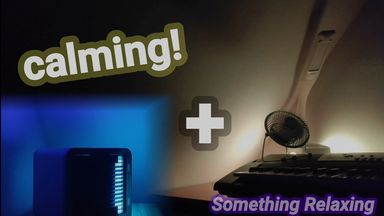 1 Hour of Small Fan Noises With a Quiet Cooler in the Background