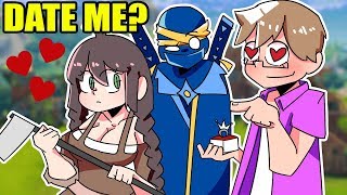 Asking Strangers Out On A Date In Fortnite (Cartoon Animation)