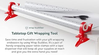 Wrap Buddies - Wrapping Paper Clamps