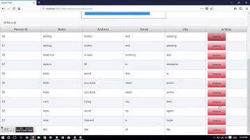 Java JSF application Address Book with BootStrap jsf primefaces and Oracle Part-02