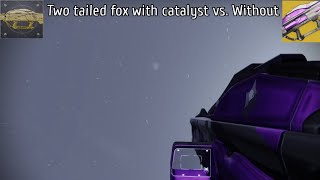 Destiny 2: Two tailed fox with catalyst vs. Without solo dps test with well against phryzhia.