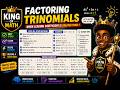Factoring Trinomials with Leading Coefficients Greater Than 1 ⚡