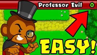 Easily Beat the NEW Professor Evil Challenge... (Bloons TD Battles)