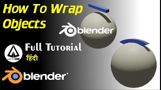 SIMPLE DEFORM Modifier - How to wrap objects around in blender - Blender online Tutorial