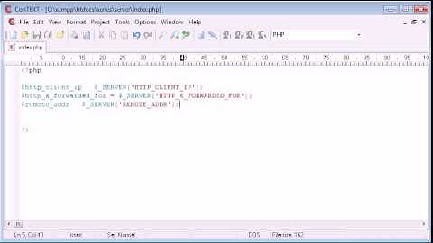Beginner PHP Tutorial  Better Way to Get Visitors IP Address in PHP by For Student Organization