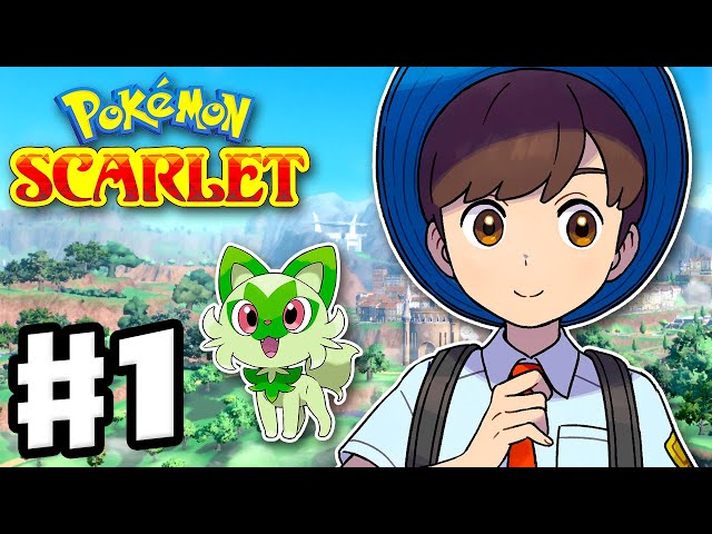 Pokemon Scarlet Violet Full Walkthrough Part 1 Cool New Starters! (Nintendo  Switch) 