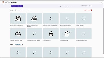How to create your project using #SurveySensum Templates