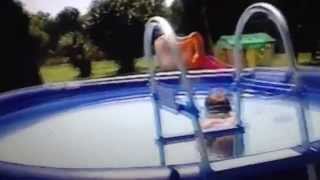 July 2003 Swimming In An Inflatable Pool