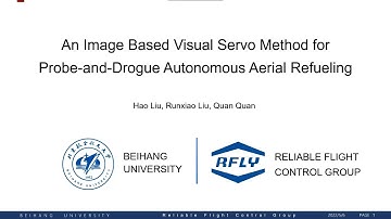 An Image Based Visual Servo Method for Probe and Drogue Autonomous Aerial Refueling