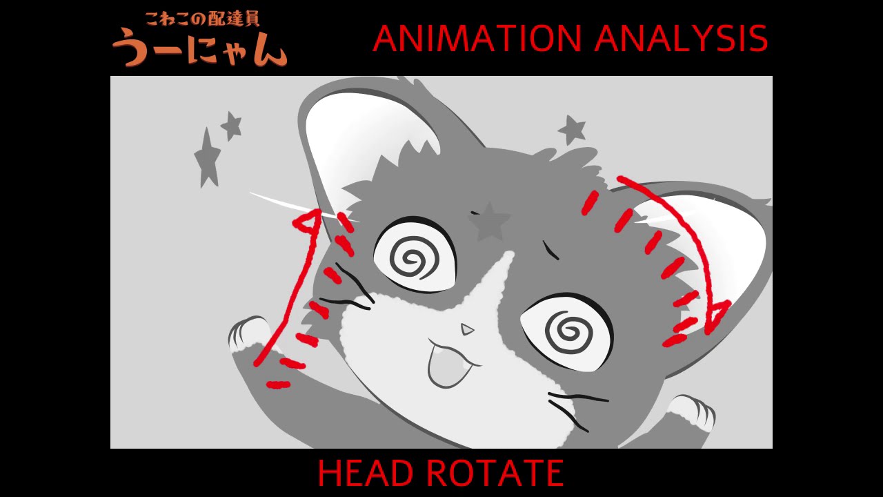 ぐるぐる目を回すこねこのうーにゃん メイキング Youtube