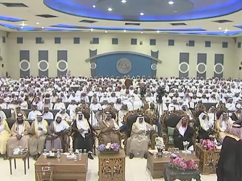 باسم قبيلة حرب أقيم حفل تكريم شاعرها الشاعر مبارك بن منير العوني الحربي