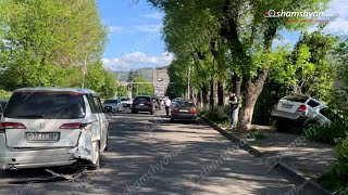 Վանաձորում բախվել են «Honda Elysion»-ն ու «Kia Sorento»-ն. կա վիրավոր