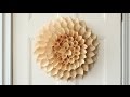DIY Wooden Cone Wreath DIY Wooden Cone Wreath