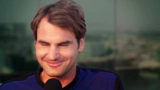 Up, Close and Personal with Roger Federer