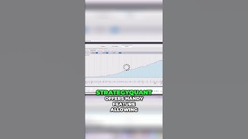 Visualize your trades in StrategyQuant #shorts #algotrading #aiintrading