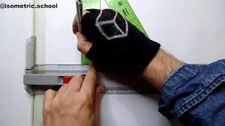 اموزش رسم دیمتریک         dimetric edjucation