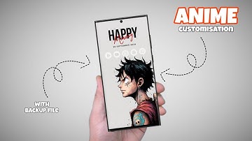 ANIME Customization in 2024 | The Best Nova Launcher Setup Ep.67