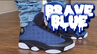 GOT EM IN!  Air Jordan 13 XIII Navy/Brave Blue 4K Review & On