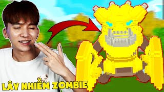 T GAMING THỬ THÁCH SỐNG SÓT KHỎI LÂY NHIỄM ZOMBIE ** MINI GAME : LÂY NHIỄM ZOMBIE MINI WORLD