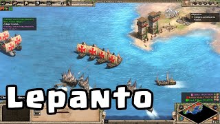 Age of Empires 2 Definitive Edition - Historical Battles (Hard) Lepanto @kaluzaklein26