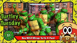 New NECA Mirage Turtle 4-Pack