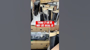 Thanh lý giá rẻ máy cắt decal cũ: Mimaki CG-60SRIII, 60SR, 60SL, Graphtec CE6000-40 #thegioidecal