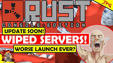 RUST Console WIPE EARLY ACCESS SERVERS! Update 1.02 Fixes Some Stuff! Worse Survival Launch Ever?