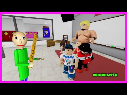 BALDİ GERİ GELİYOR OSURUKLU ŞİŞKO ÖĞRETMEN NE YAPACAK ? | ROBLOX BROOKHAVEN RP