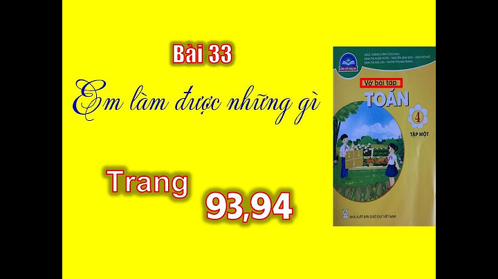 Bài 4 trang 94 vbt toán tập 2 lớp 4 năm 2024