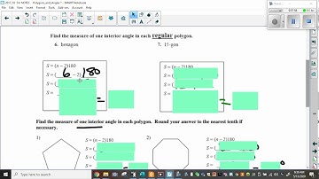 5 4 POLYGONS & ANGLES