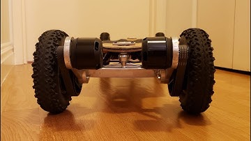16 inch Custom Truck with FLIPSKY DUAL FSESC6.6 - 100A Discharge Killer set up!