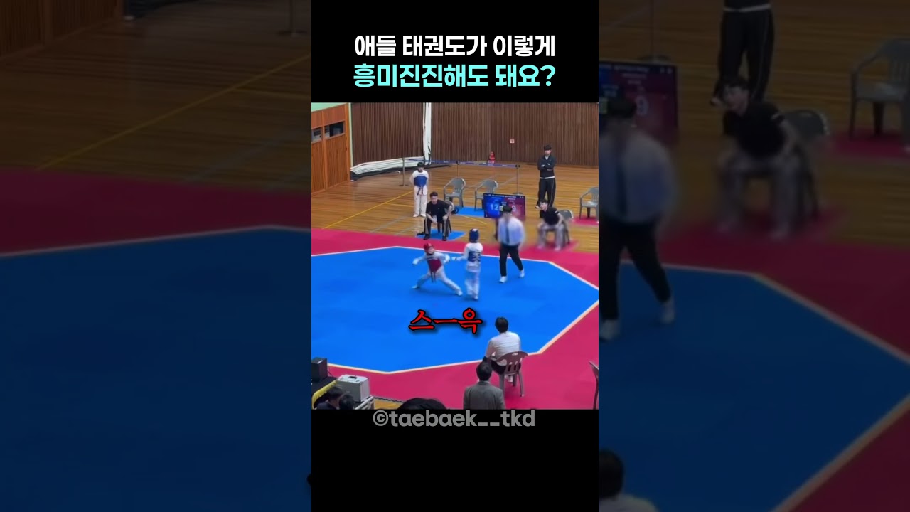 애들 태권도가 이렇게 흥미진진해도 돼요?