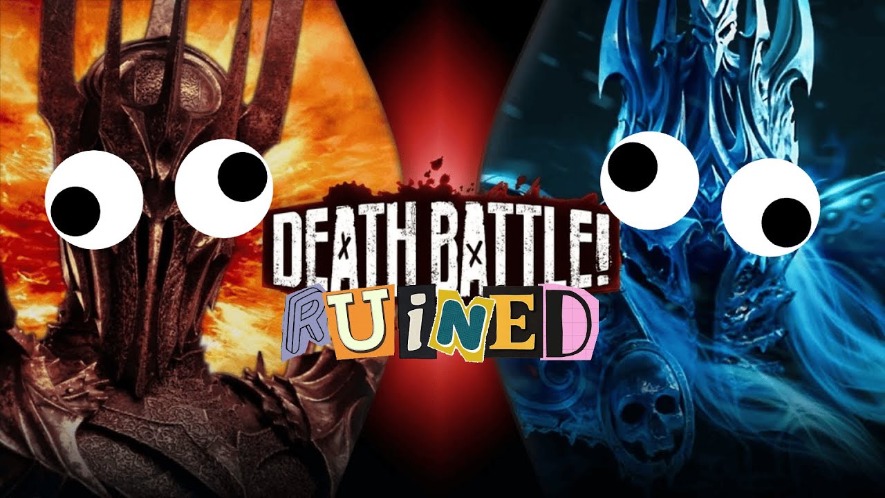Sauron VS Lich King (RUINED Edition) | DEATH BATTLE!