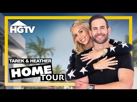 Home Tour: Inside Tarek & Heather Rae El Moussass Beach House | Flipping El Moussas | HGTV