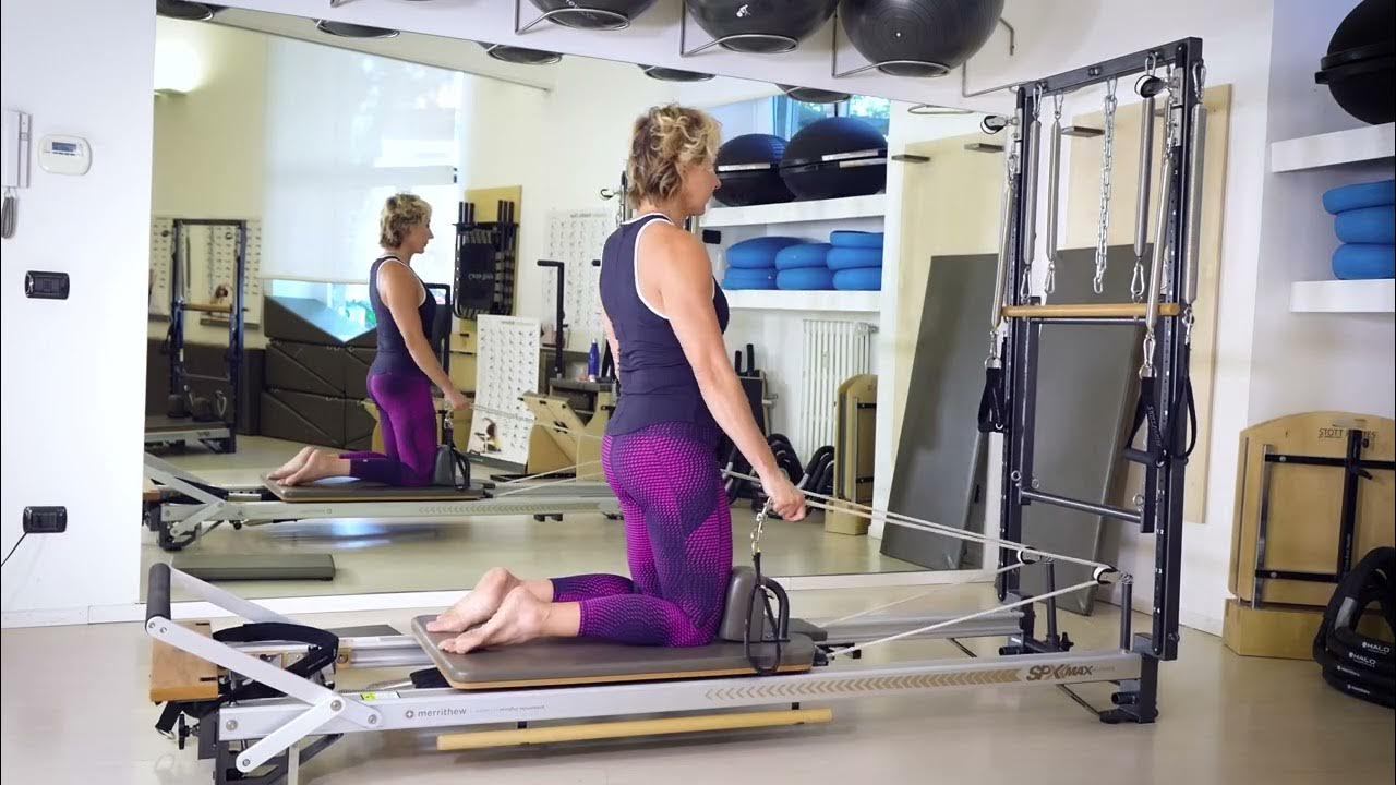 Pilates Reformer Chest Expansion livello intermedio YouTube